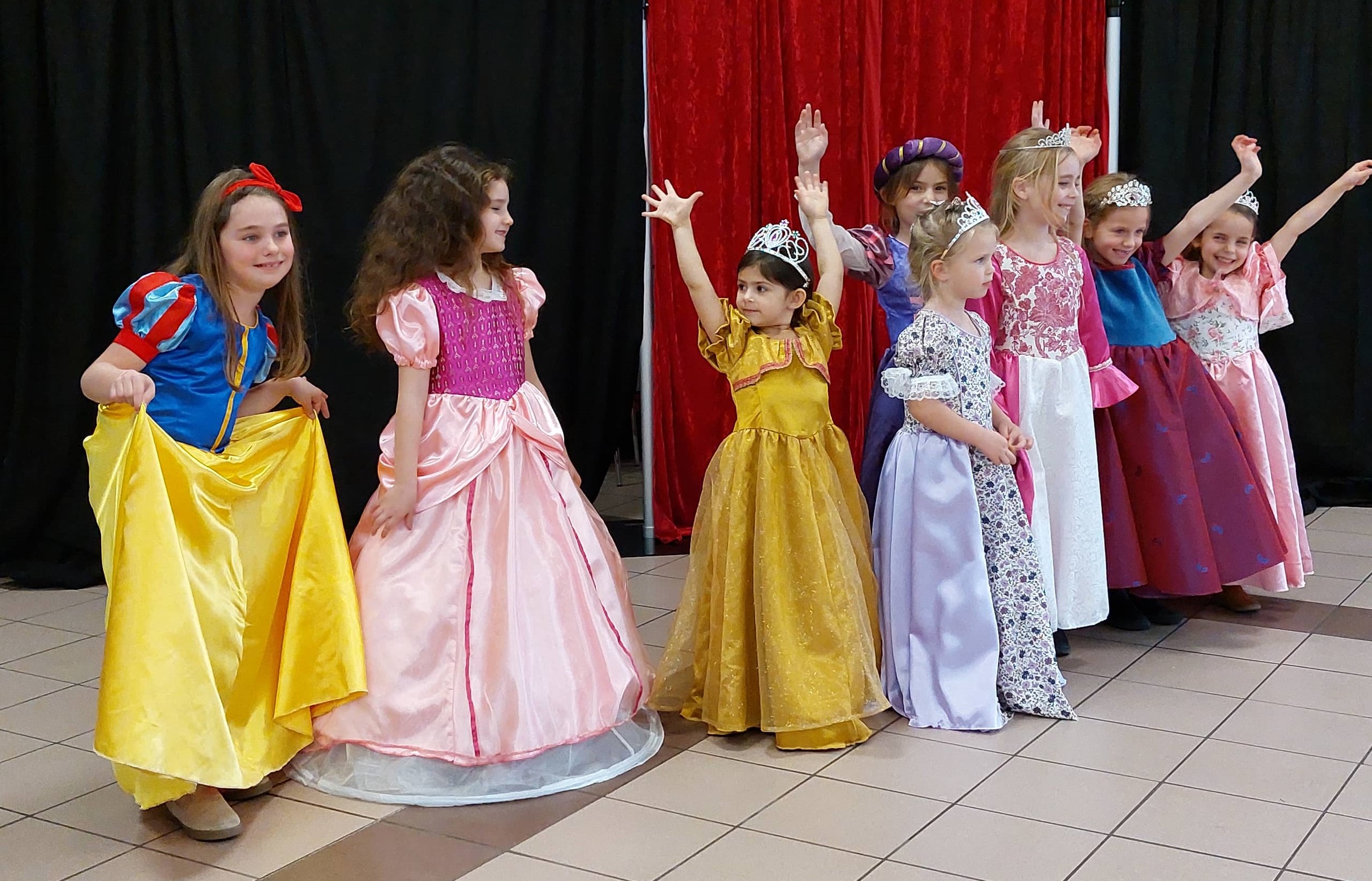 Les Princesses défilent pour le Téléthon...