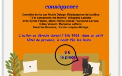 12 NOVEMBRE 2023 VERBERIE – PETITS SECRETS SANS CONSEQUENCE… 15h  à la Salle Dagobert