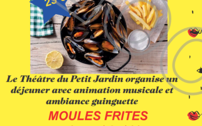 MOULES FRITES AVEC AMBIANCE GUINGUETTE 1e OCTOBRE 2023