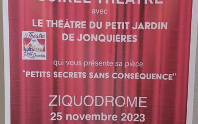 SOIREE THEATRALE AU ZIQUODROME COMPIEGNE