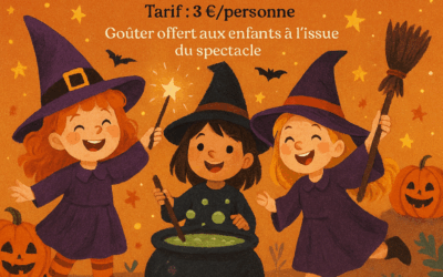 Nouveau spectacle de marionnettes à Jonquières le mercredi 29 Octobre . Venez déguisés